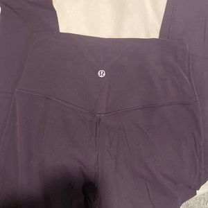 Lululemon align leggings size 6 in eggplant color